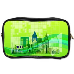 Architecture Skyline Toiletries Bag (one Side) by Wegoenart