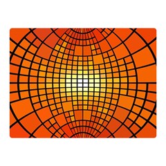 Pattern Background Rings Circle Double Sided Flano Blanket (mini)  by Wegoenart
