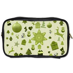 Christmas Symbols Decoration Toiletries Bag (two Sides) by Wegoenart