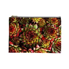 Plant Succulents Succulent Cosmetic Bag (large) by Wegoenart