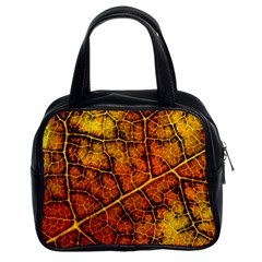 Autumn Leaves Forest Fall Color Classic Handbag (two Sides) by Wegoenart