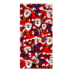 Nicholas Santa Christmas Pattern Shower Curtain 36  x 72  (Stall) 