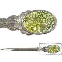 Flowers Abstract Background Letter Opener by Wegoenart