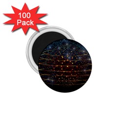 Network Abstract Connection 1 75  Magnets (100 Pack)  by Wegoenart