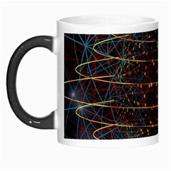 Network Abstract Connection Morph Mugs by Wegoenart