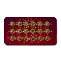 Block Chain Network Bitcoin Data Medium Bar Mats by Wegoenart