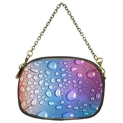 Drop Of Water Rainbow Wet Liquid Chain Purse (two Sides)