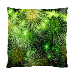 Fireworks Rocket New Year S Day Standard Cushion Case (two Sides)