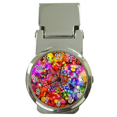 Bokeh Color Light Points Pattern Money Clip Watches by Wegoenart