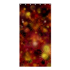 Star Abstract Background Wallpaper Shower Curtain 36  X 72  (stall) 