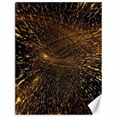 Quantum Physics Wave Particles Canvas 12  X 16  by Wegoenart