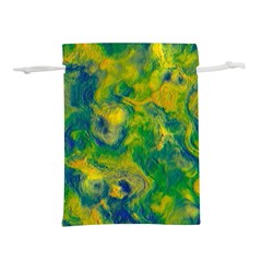 Abstract Texture Background Color Lightweight Drawstring Pouch (l) by Wegoenart