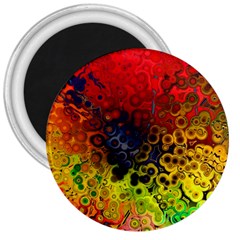 Color Abstract Colorful Art 3  Magnets