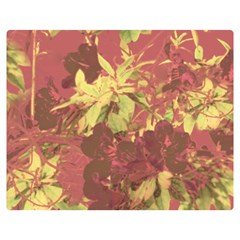 Tropical Vintage Floral Artwork Print Double Sided Flano Blanket (medium)  by dflcprintsclothing