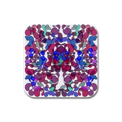 Netzauge Beautiful Rubber Square Coaster (4 Pack)  by zappwaits