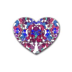 Netzauge Beautiful Rubber Coaster (heart)  by zappwaits