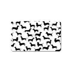 Dachshunds! Magnet (name Card) by ZeeBee