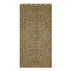 Wood In The Forest And Stars Mandala Shower Curtain 36  X 72  (stall)  by pepitasart