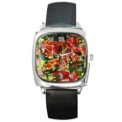 Deep Soul 1 3 Square Metal Watch by bestdesignintheworld