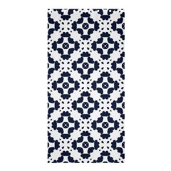 Abstrait Formes Bleu  Shower Curtain 36  X 72  (stall)  by kcreatif