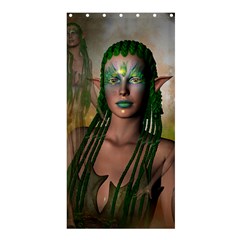 Beautiful Fairy In The Night Shower Curtain 36  X 72  (stall)  by FantasyWorld7