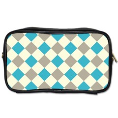 Background Graphic Wallpaper Stylized Colorful Fun Geometric Design Decor Toiletries Bag (two Sides)