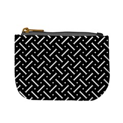 Geometric Pattern Design Repeating Eamless Shapes Mini Coin Purse