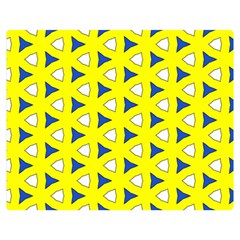 Pattern Yellow Pattern Texture Seamless Modern Colorful Repeat Double Sided Flano Blanket (medium) 