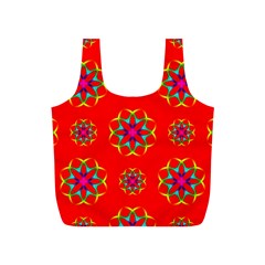 Geometric Design Decor Decorative Repeating Pattern Seamless Full Print Recycle Bag (s) by Vaneshart