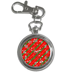 Christmas Paper Star Texture Key Chain Watches by Vaneshart