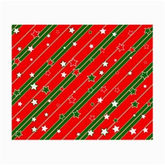 Christmas Paper Star Texture Small Glasses Cloth by Vaneshart