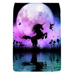 Wonderful Unicorn With Fairy In The Night Removable Flap Cover (s) by FantasyWorld7