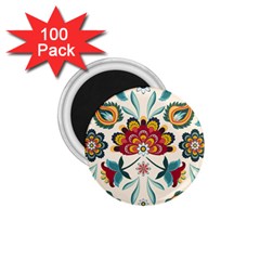 Baatik Print  1 75  Magnets (100 Pack)  by designsbymallika