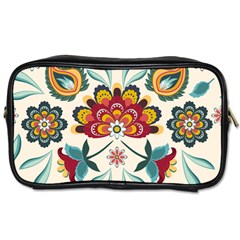 Baatik Print  Toiletries Bag (two Sides) by designsbymallika