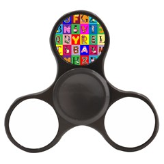 Alphabet Pattern Finger Spinner by designsbymallika