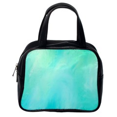 Blue Green Shades Classic Handbag (one Side) by designsbymallika