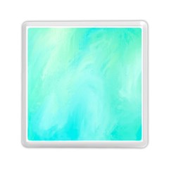 Blue Green Shades Memory Card Reader (square) by designsbymallika