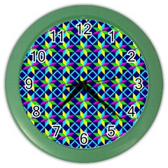 Ab 98 Color Wall Clock by ArtworkByPatrick