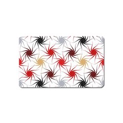 Pearl Pattern Floral Design Art Digital Seamless Magnet (name Card)