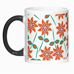 Vector Flower Floral Pattern Seamlesspattern Pink Colorful Kids Morph Mugs by Vaneshart