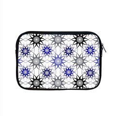 Pearl Pattern Floral Design Art Digital Seamless Blue Black Apple Macbook Pro 15  Zipper Case