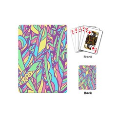 Feathers Pattern Playing Cards Single Design (mini)