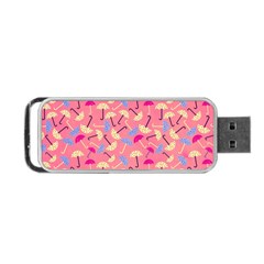 Abstract Seamlesspattern Graphic Lines Vintage Background Grunge Diamond Umbrella Portable Usb Flash (two Sides)