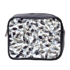 Leaves Pattern Colors Nature Design Mini Toiletries Bag (two Sides)