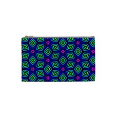 Seamless Pattern Pattern Purple Stars Cosmetic Bag (small)