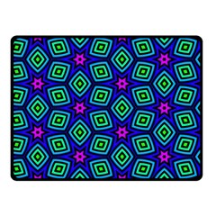 Seamless Pattern Pattern Purple Stars Fleece Blanket (small)