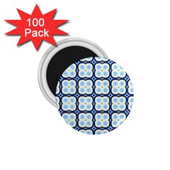 Pattern Design Art Scrapbooking Geometric Cubes 1 75  Magnets (100 Pack) 