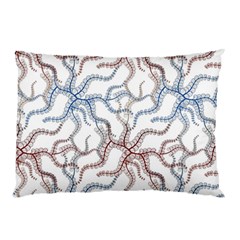 Pearl Pattern Floral Design Art Digital Seamless Pillow Case (two Sides) by Vaneshart