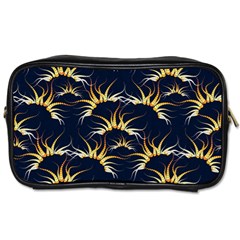 Pearl Pattern Floral Design Art Digital Seamless Toiletries Bag (two Sides)