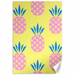 Summer Pineapple Seamless Pattern Canvas 20  X 30  by Sobalvarro